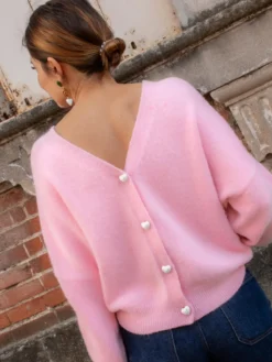 Chocolate cardigan><noscript><img width=
