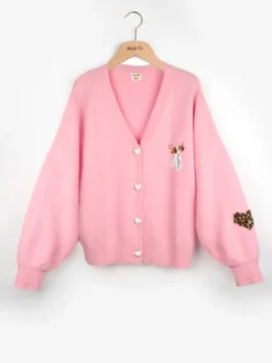 Chocolate cardigan><noscript><img width=