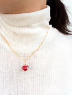 Collier cœur - Chérie Cherry>NACH BIJOUX Discount