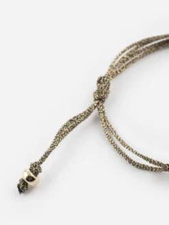 Customizable gold cord bracelet - Mix and Match><noscript><img width=