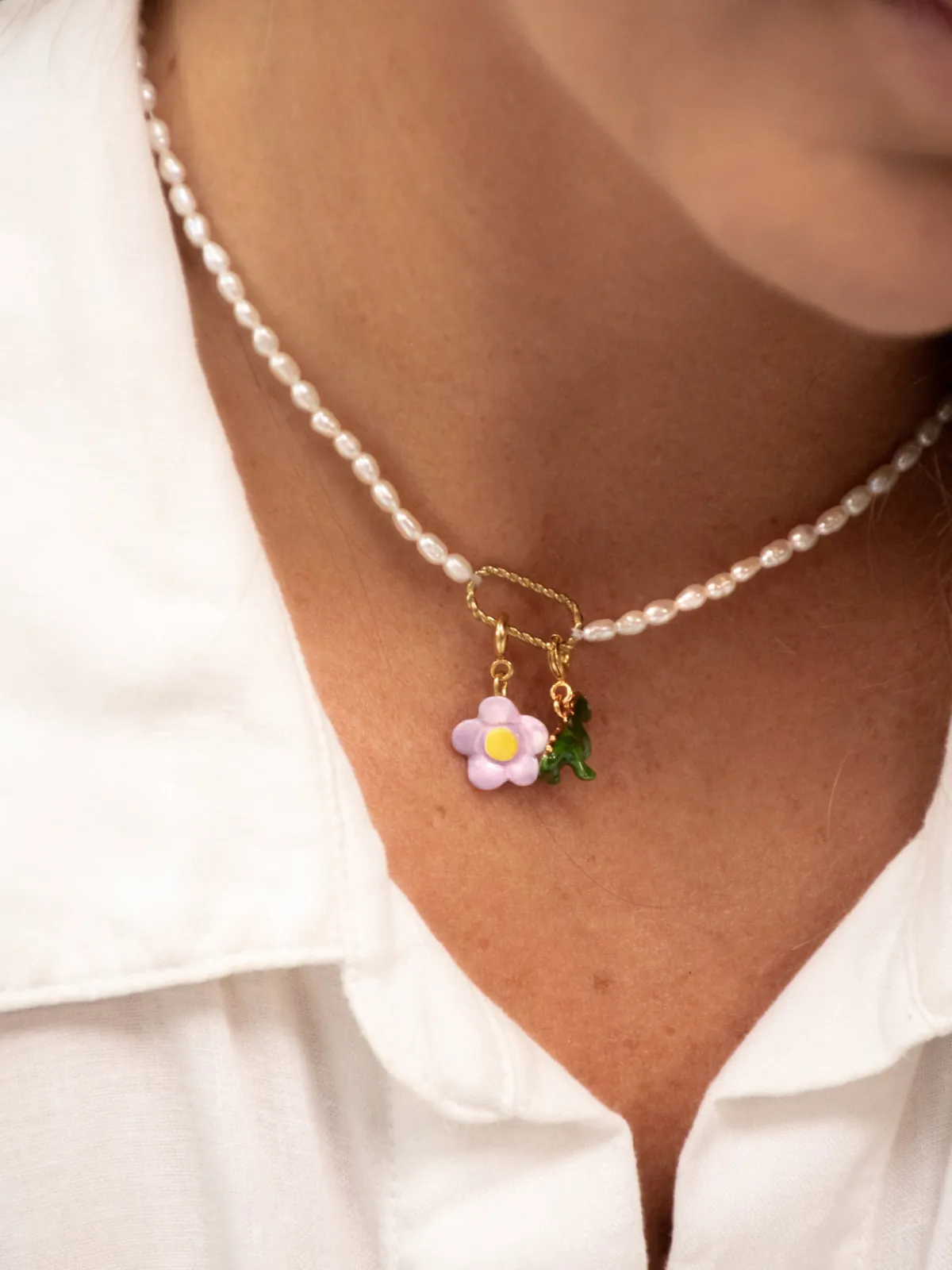 Customizable pearl necklace - Mix and Match>NACH BIJOUX Sale