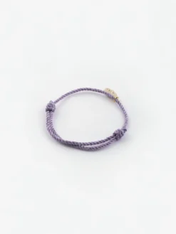 Customizable purple cord bracelet for children - Mix and match>NACH BIJOUX Clearance