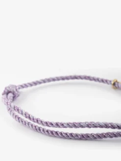 Customizable purple cord bracelet - Mix and match><noscript><img width=