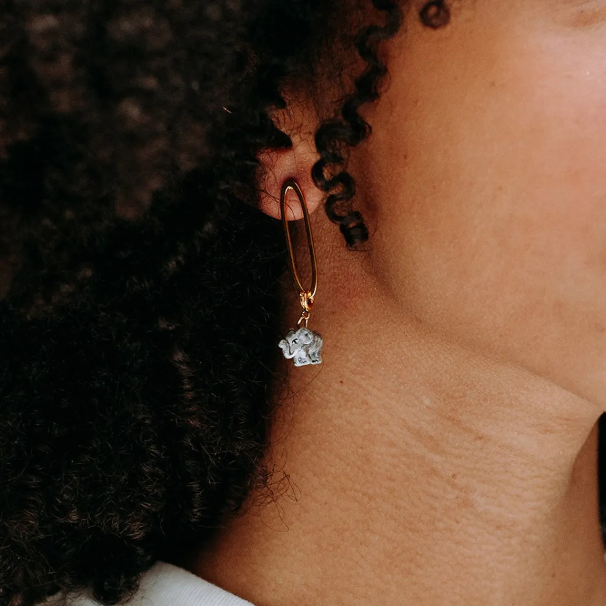 Elephant Charm - The Protected>NACH BIJOUX Discount