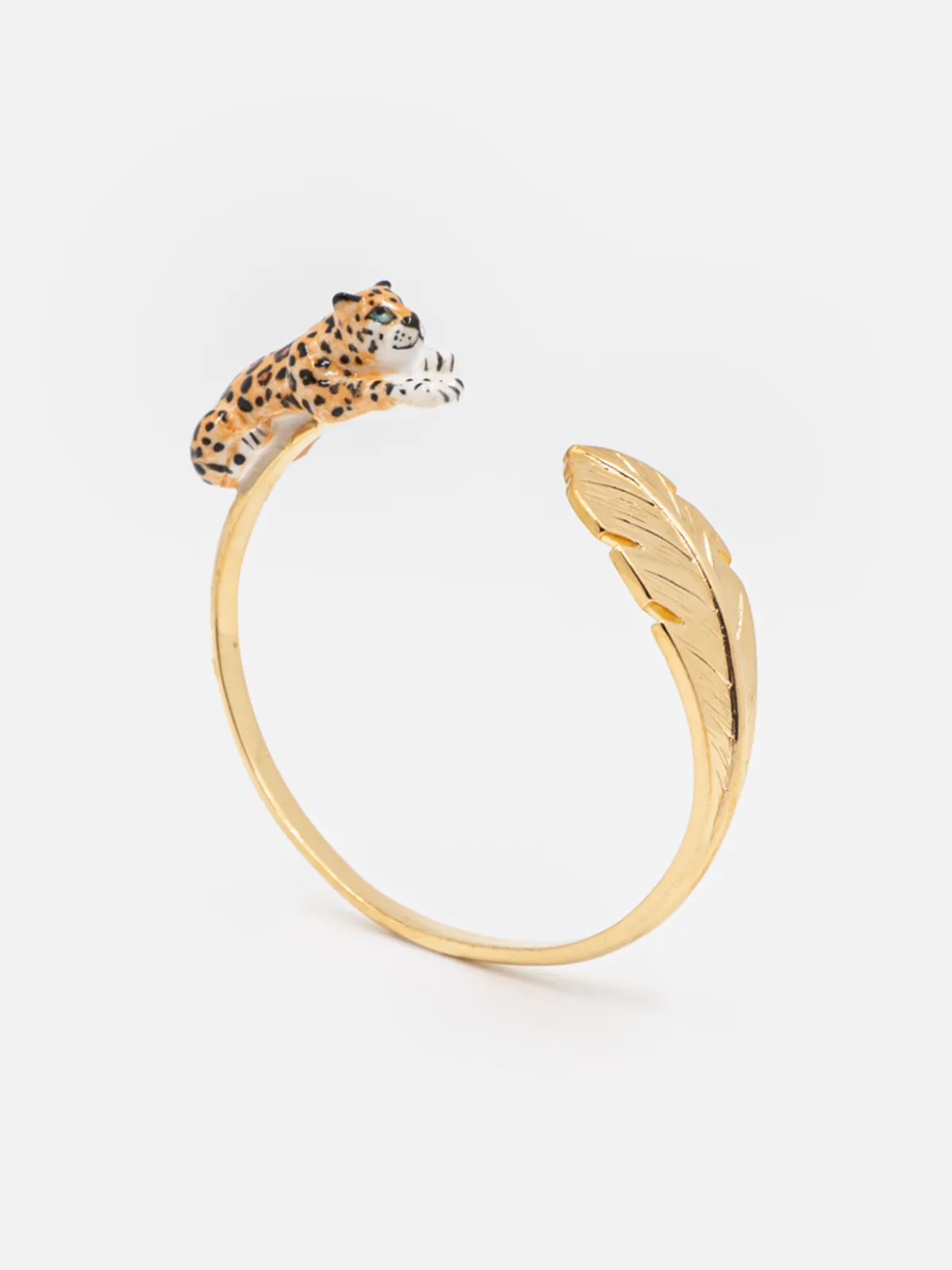 FaceToFace leopard and palm bracelet>NACH BIJOUX Sale