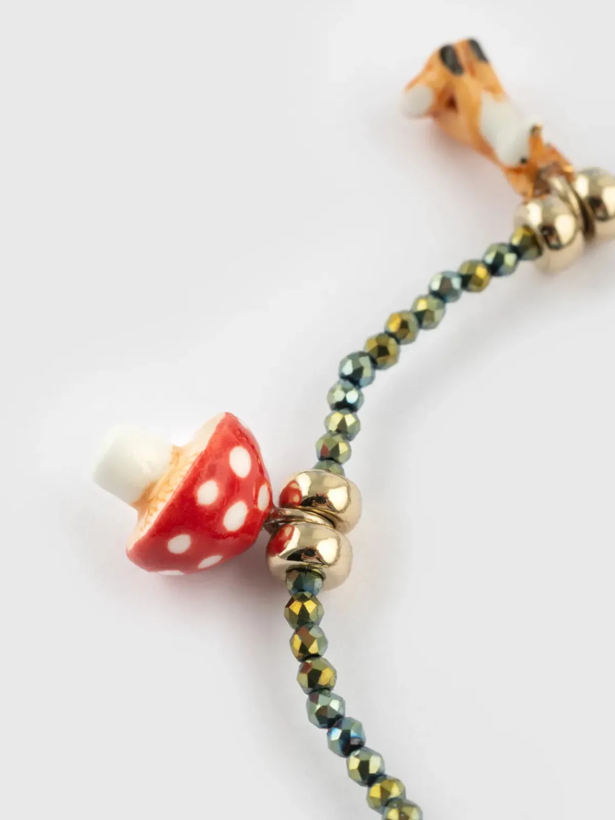 Forest bracelet and hematite beads>NACH BIJOUX Outlet