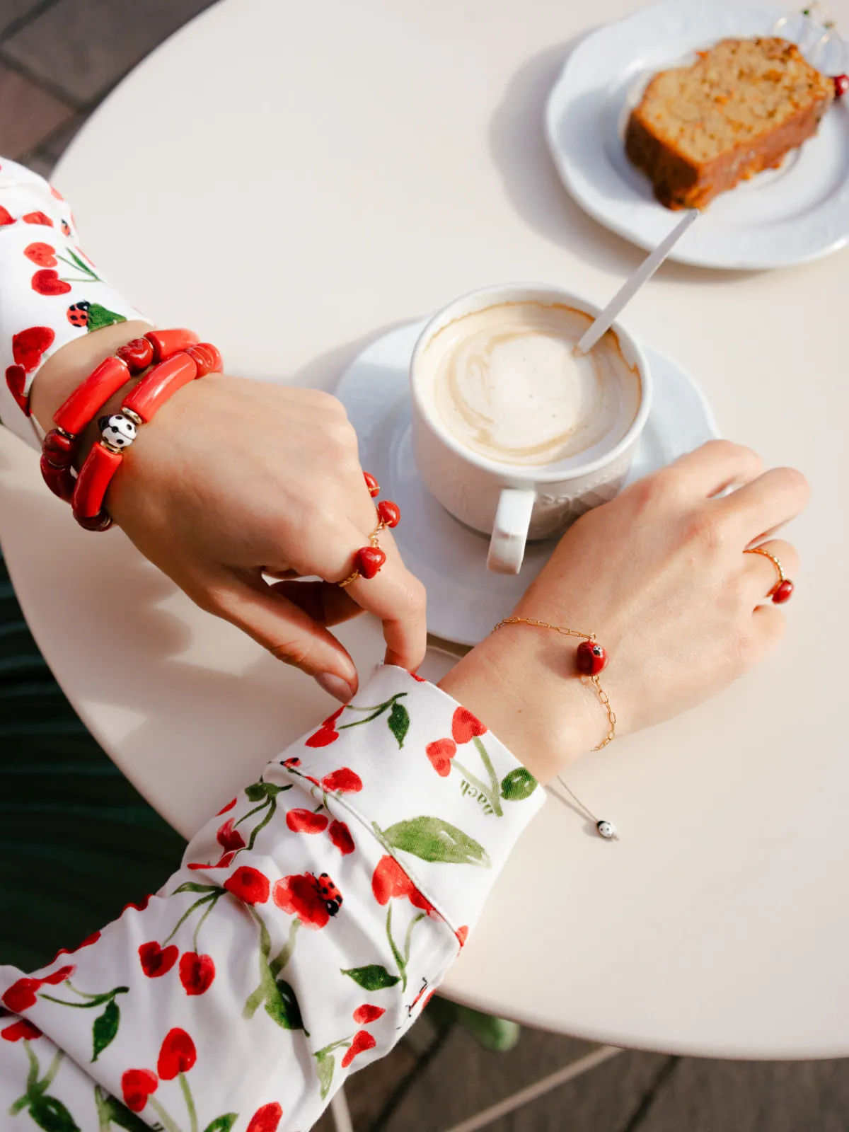 Heart Bracelet - Chérie Cherry>NACH BIJOUX