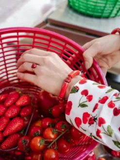 Heart pearl bracelet - Chérie Cherry>NACH BIJOUX Discount