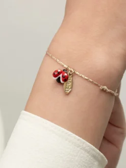 Ladybug bracelet - Lucky you><noscript><img width=