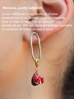 Ladybug bracelet - Lucky you><noscript><img width=