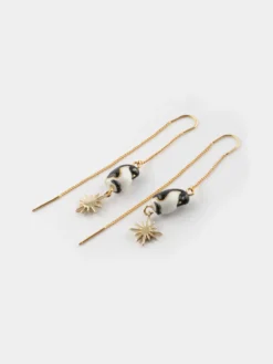 Longues boucles d'oreilles pingouin - Arctique>NACH BIJOUX Outlet