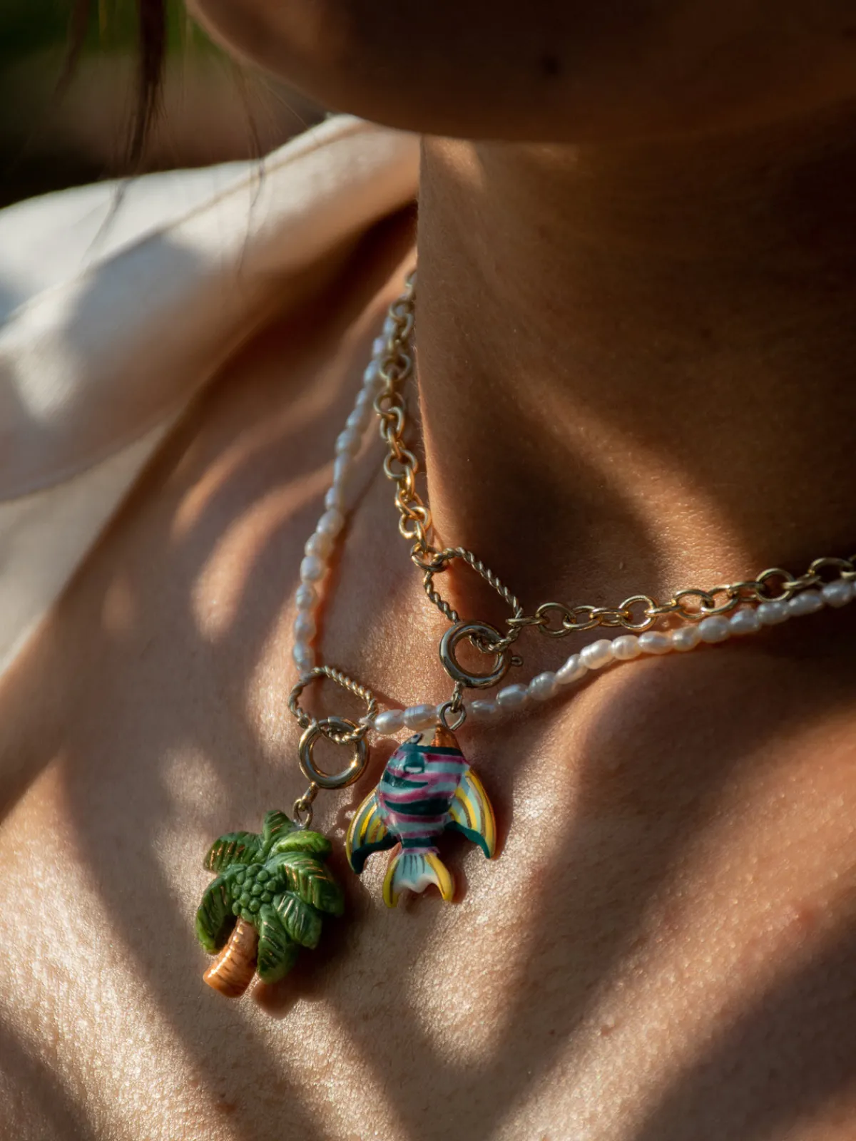Maxi charm's rainbow fish>NACH BIJOUX Discount
