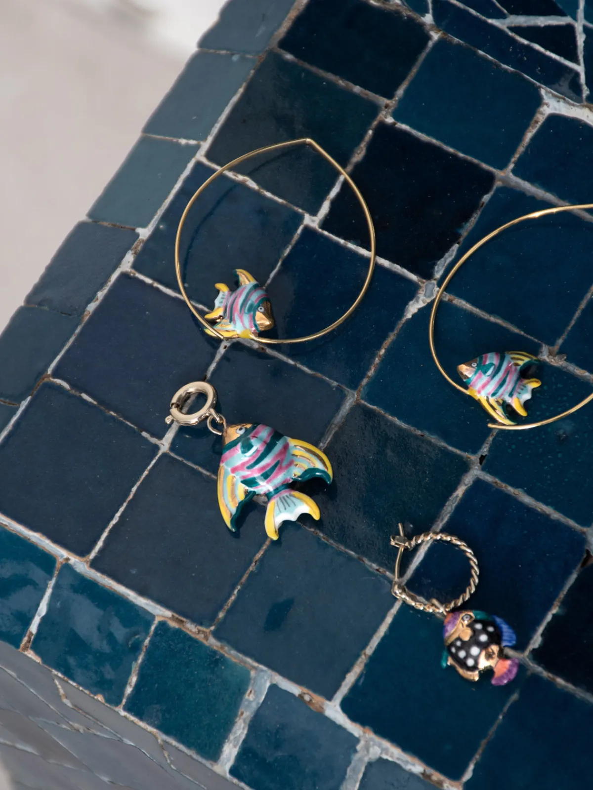 Maxi charm's rainbow fish>NACH BIJOUX Discount