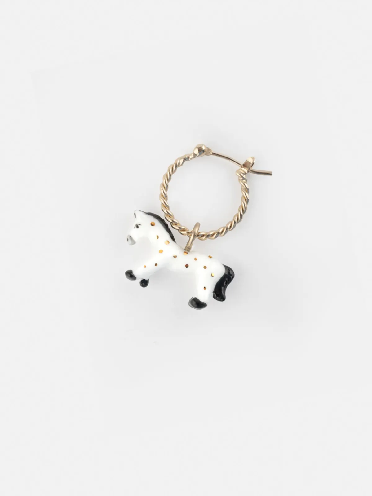 Mini créole cheval blanc - Vendue à l'unité>NACH BIJOUX Clearance