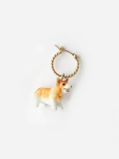 Mini créole chien Corgi - Vendue à l'unité>NACH BIJOUX Hot
