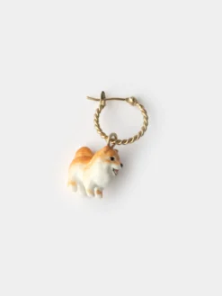 Mini créole chien Spitz - Vendue à l'unité>NACH BIJOUX Discount