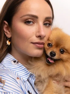 Mini créole chien Spitz - Vendue à l'unité>NACH BIJOUX Discount