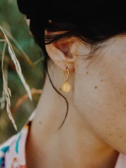 Mini créole citron - Vendue à l'unité>NACH BIJOUX Best