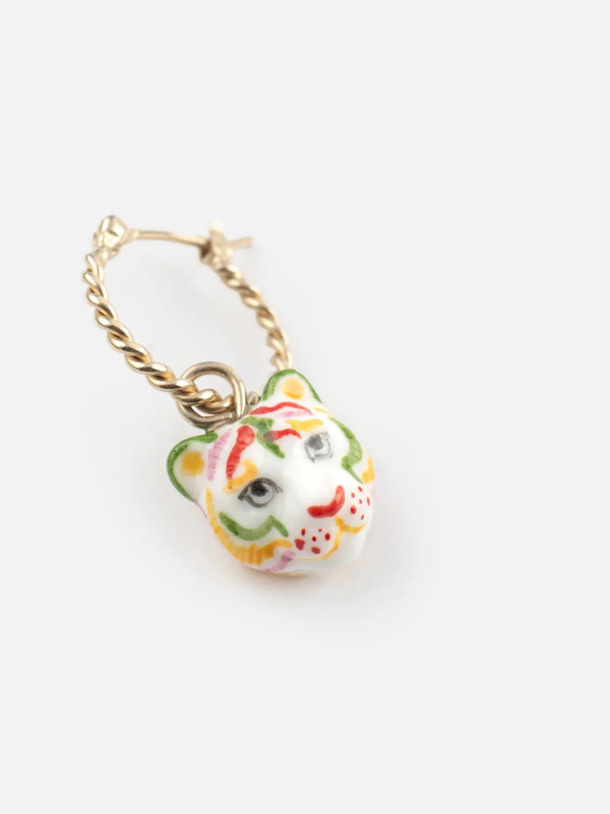 Mini créole Crazy Tiger - Vendue à l'unité>NACH BIJOUX Outlet