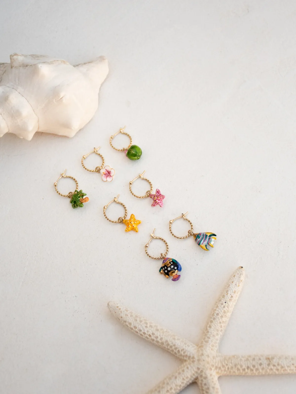 Mini créole hibiscus - Vendue à l'unité>NACH BIJOUX Hot