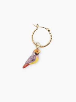 Mini créole oiseau diamant de Gould - Vendue à l'unité>NACH BIJOUX Sale