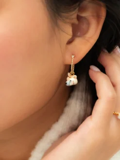 Mini créole ours polaire - Vendue à l'unité - Arctique>NACH BIJOUX Sale