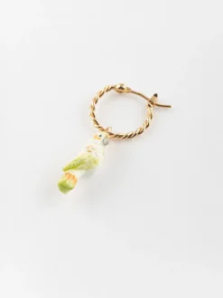 Mini créole perruche blanche - Vendue à l'unité>NACH BIJOUX