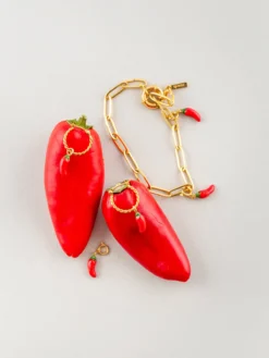 Mini créole piment - Vendue à l'unité - Lucky you>NACH BIJOUX Discount