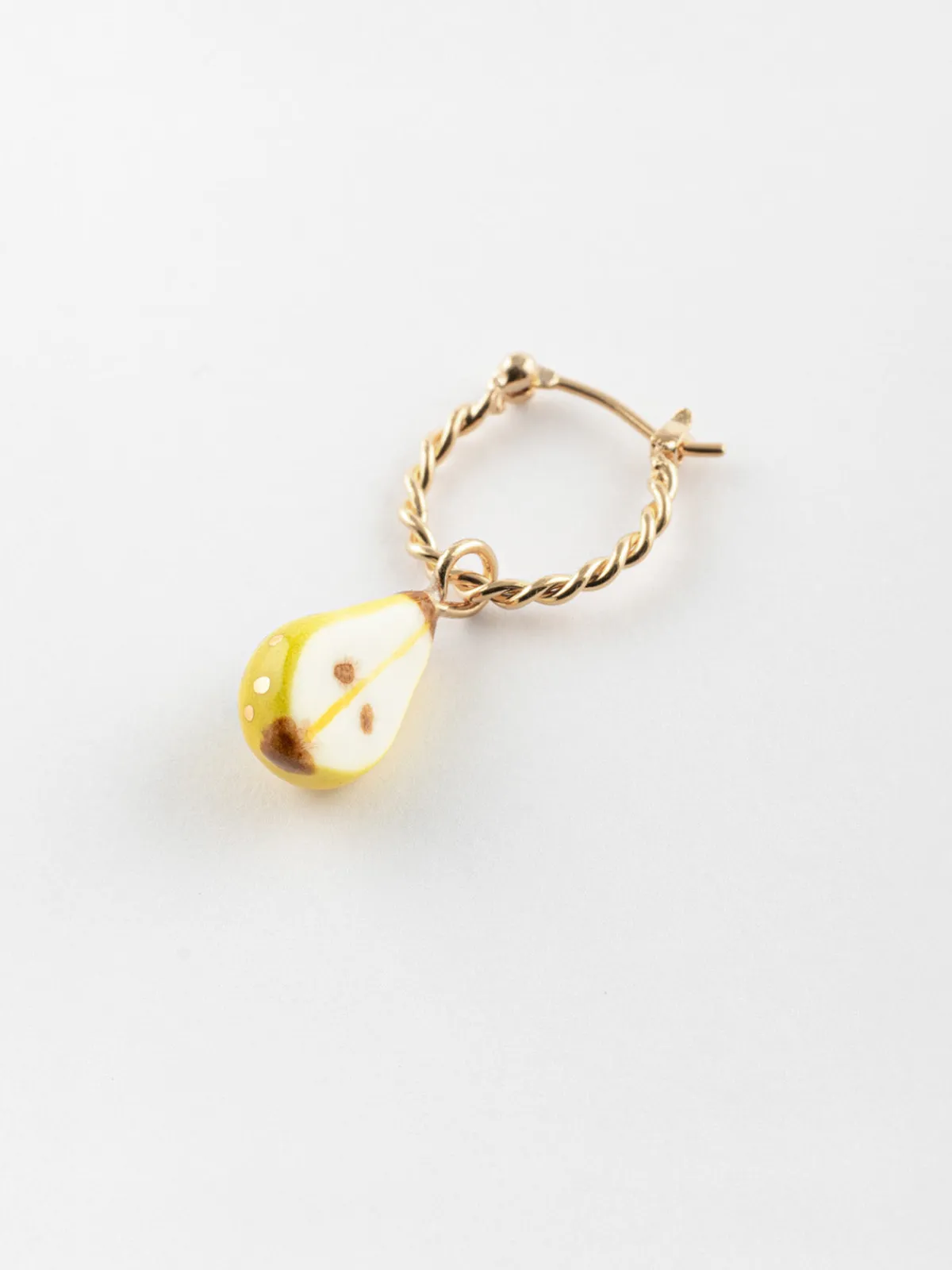 Mini créole poire - Vendue à l'unité>NACH BIJOUX New