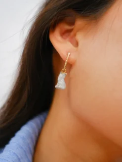 Mini créole renard polaire - Vendue à l'unité - Arctique>NACH BIJOUX Clearance