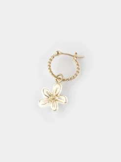 Mini créoles fleur d'Erine - vendue à l'unité>NACH BIJOUX Clearance