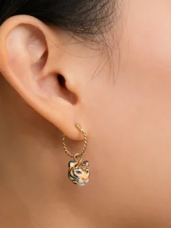 Mini créole tigre - Vendue à l'unité>NACH BIJOUX New
