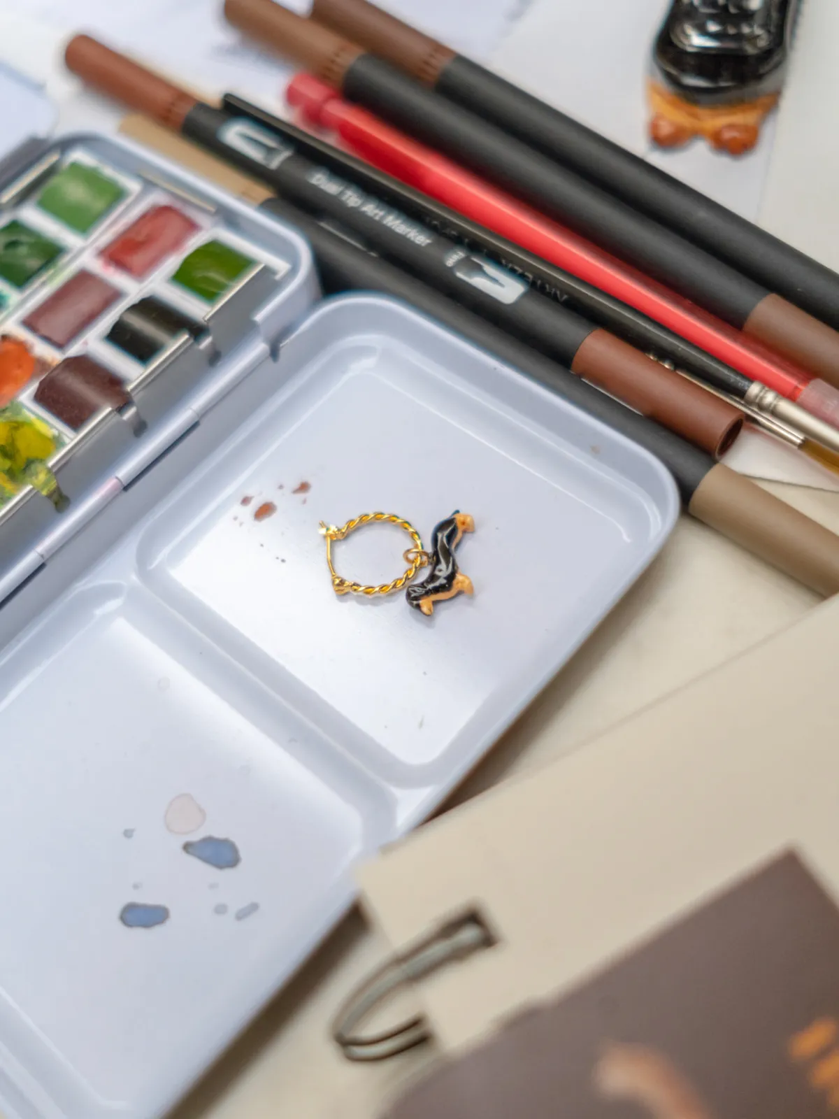 Mini créole - Vendue à l'unité - Le Teckel>NACH BIJOUX Hot