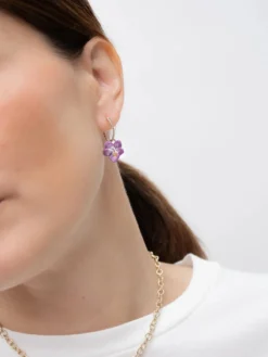 Mini créole violette - Vendue à l'unité>NACH BIJOUX Sale