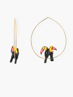 Moyennes créoles couple de toucans>NACH BIJOUX Best