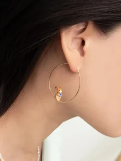 Moyennes créoles lapin marron>NACH BIJOUX Clearance