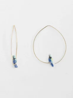 Moyennes créoles oiseau tangara>NACH BIJOUX Clearance