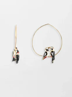 Moyennes créoles oiseaux Pics Maculés>NACH BIJOUX Discount