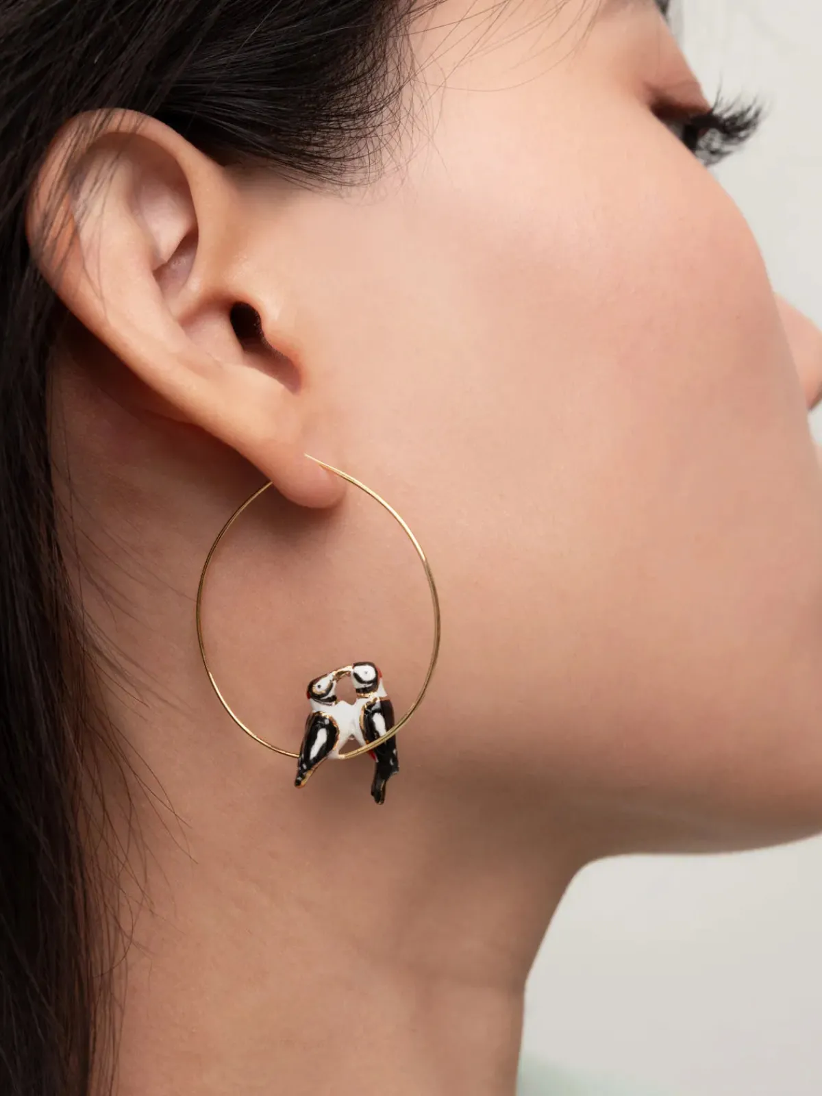 Moyennes créoles oiseaux Pics Maculés>NACH BIJOUX Discount