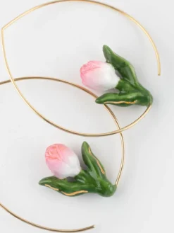 Moyennes créoles tulipe rose><noscript><img width=