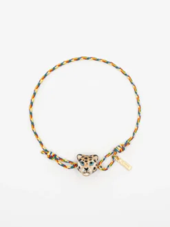 Multicolored leopard cord bracelet>NACH BIJOUX New