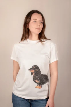 Olga the Dachshund T-shirt>NACH BIJOUX Clearance