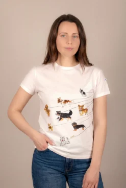 Olga T-shirt - Dog walking>NACH BIJOUX Sale