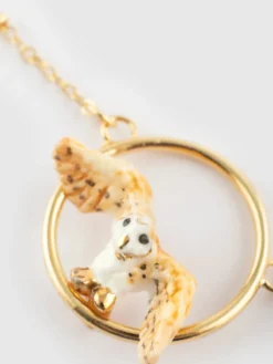 Owl in flight necklace><noscript><img width=