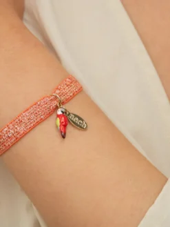 Parrot macaw twistband bracelet>NACH BIJOUX Clearance