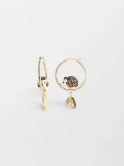 Petites créoles rondes hérisson>NACH BIJOUX Clearance