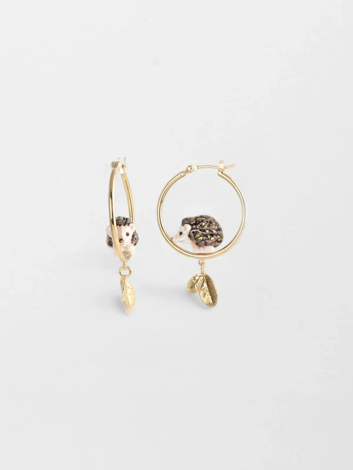 Petites créoles rondes hérisson>NACH BIJOUX Clearance