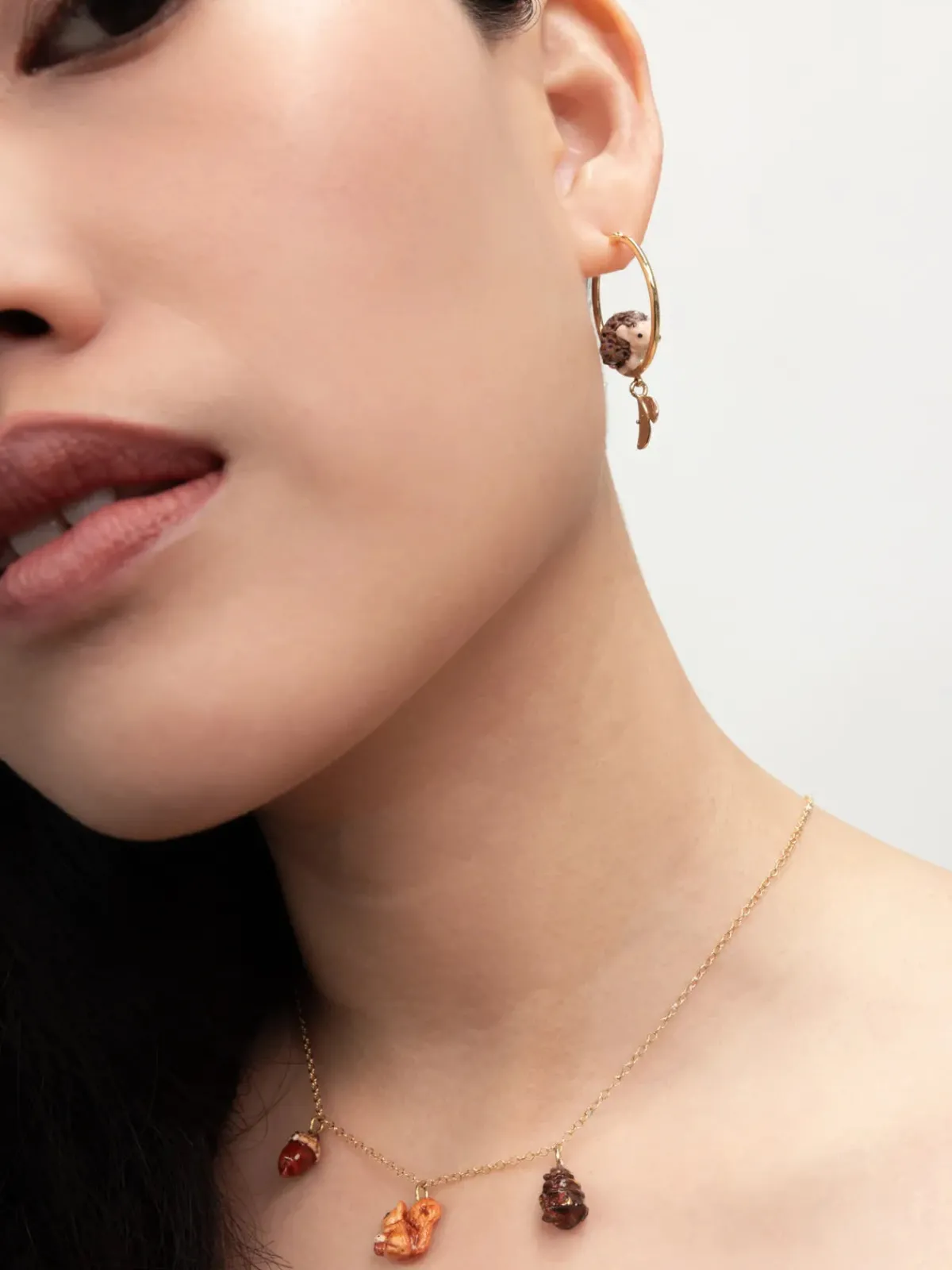 Petites créoles rondes hérisson>NACH BIJOUX Clearance
