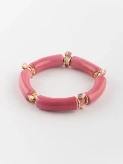 Pink cockatoo pearl bracelet>NACH BIJOUX