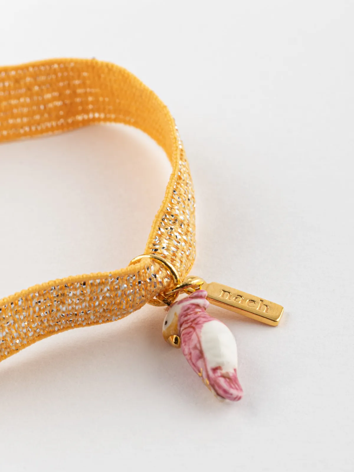 Pink Cockatoo Twistband Bracelet>NACH BIJOUX Online